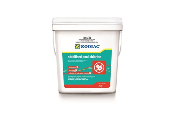 ZODIAC 2KG STABILISE POOL CHLORINE